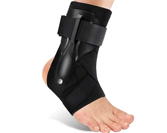 Range use of this ankle braces can reduce and eliminate ankle pain caused by sprains, tendonitis and other acute injuries. Ankle support wrap and lace up ankle brace are designed to help with healing and prevention.